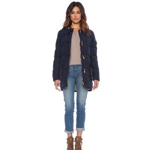 Penfield Keswick Navy Hooded Coat Size S